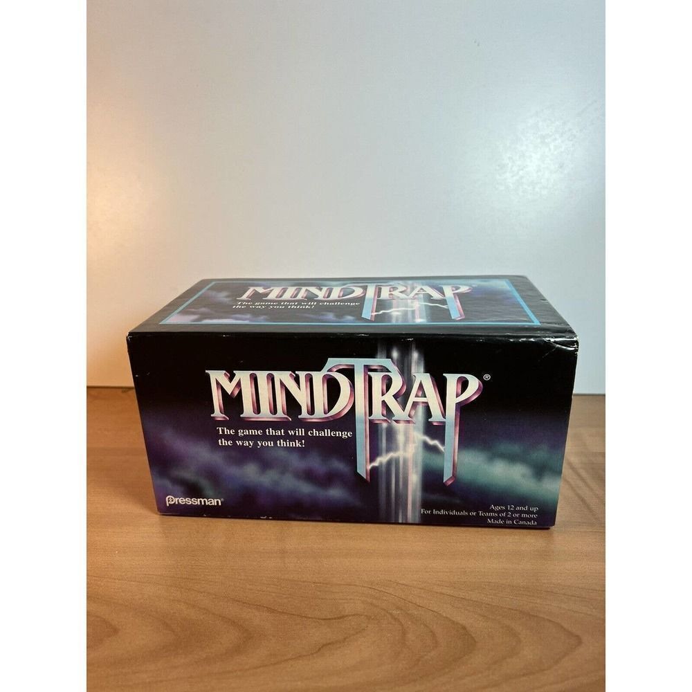 Mind Trap Game by Pressman 1996 Version Murder Mystery